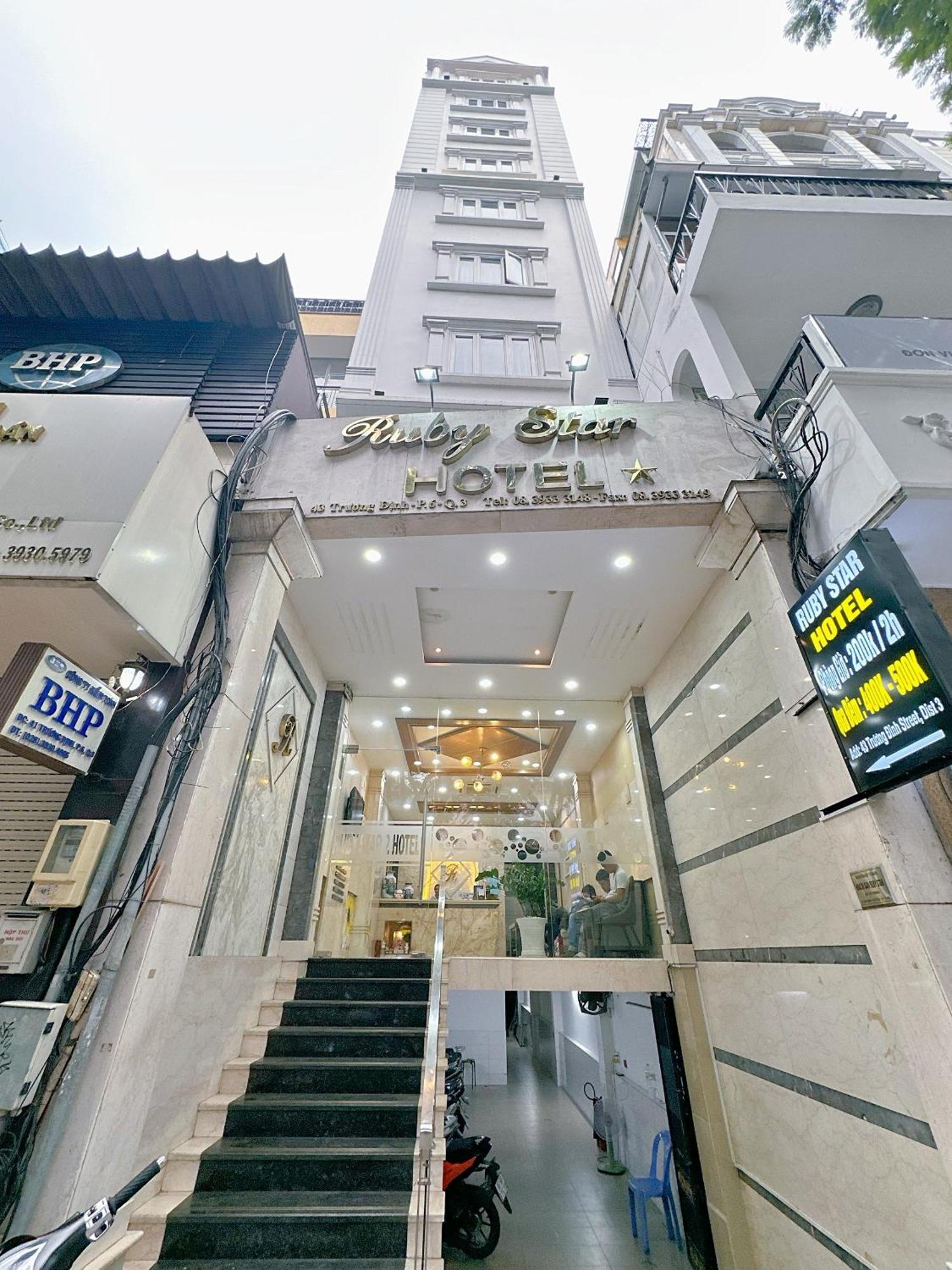 Ruby Star Hotel- Near Ben Thanh Market Ho Chi Minh-stad Buitenkant foto